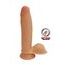 ToyJoy Dual Density Dildo7 Inch Balls