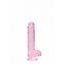 Shots Toys Shots REALROCK Realistic Dildo with Balls Pink 15 cm