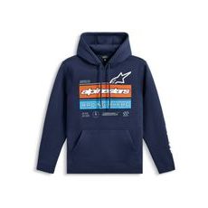 MIKINA HARKEN HOODIE, ALPINESTARS (MODRÁ)
