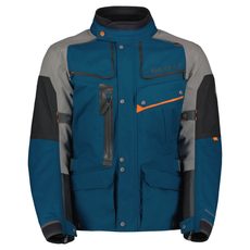 JACKET VOYAGER DRYO BLUE/GREY
