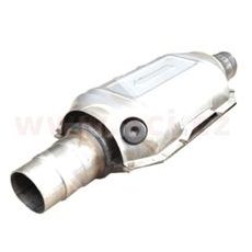 KATALYZÁTOR BENZÍN+DIESEL EURO 4, DO 2500 CCM - 220 PS, KER. VLOŽKA, VNĚJ. PRŮMĚR 64 MM (PLOCHÝ)
