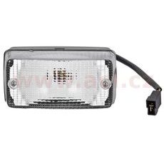 COUVACÍ SVĚTLO OBDÉLNÍK 135X70 MM S KABELEM (MONTÁŽ NA ZÁVĚSNÝ KLOUB)