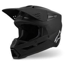 PRILBA S-M3 SOLID, ALPINESTARS (ČIERNA MATNÁ) 2026