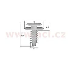 PLASTOVÁ PŘÍCHYTKA (SADA 10 KS)