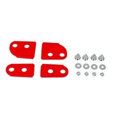 ÚCHYTY PRE MASKY V-FACE, MATRIX A GENESIS, RTECH (ČERVENÉ)