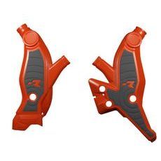 PROTEKTORY RÁMU YAMAHA TENERE, RTECH (ČIERNO-ČERVENÉ, PÁR)