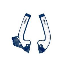 PROTEKTORY RÁMU HUSQVARNA, RTECH (SADA, MODRO-BIELE)
