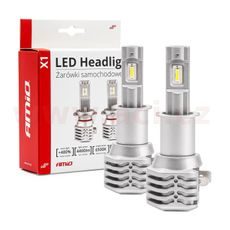 LED H3 40W - BÍLÁ 5X1,5W (PATICE PK22S), SADA 2 KS