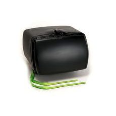 Vrchný kufor PUIG MAXI BOX 3659N čierna so zámkom a pripevnené remienkami