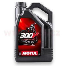 MOTUL 300V 10W50 4T FL OFF ROAD RACING, 4 L