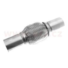 PRUŽNÝ ČLEN VÝFUKU PREMIUM, VNITŘ. PRŮMĚR 48 MM / DÉLKA PR. ČLENU 100 MM / CELKOVÁ DÉLKA 220 MM