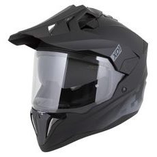 PRILBA XD1, ZED (ČIERNA MATNÁ/TMAVĚ ŠEDÁ) 2026