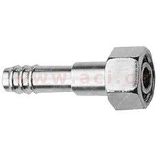 FITINKA HLINÍKOVÁ NAMAČKÁVACÍ O-KRÚŽK SAMICA 180° PRE HADICE G12 (16 MM) ZÁVIT UNS 1"1/16