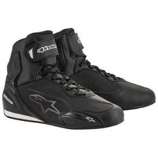 TOPÁNKY FASTER-3, ALPINESTARS (ČERNÉ/ČERNÉ)