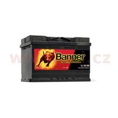 72AH BATÉRIA 650A, PRAVÁ BANNER STARTING BULL 278X175X190