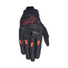 RUKAVICE SP X 7, ALPINESTARS (ČERNÁ/TMAVĚ ČERVENÁ/ČERVENÁ) 2026