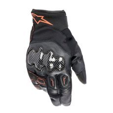 RUKAVICE SMX-1 DRYSTAR, ALPINESTARS (ČERNÁ/ČERVENÁ FLUO) 2026