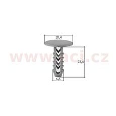 PLASTOVÁ PŘÍCHYTKA (SADA 10 KS)