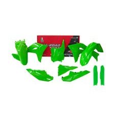 SADA PLASTOV KAWASAKI, RTECH (ZELENÁ, 6 DIELOV)