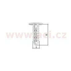 PLASTOVÁ PŘÍCHYTKA (SADA 10 KS)