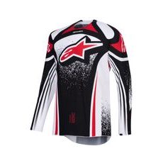 DRES TECHSTAR NOMUR, ALPINESTARS (ČERNÁ/BÍLÁ/ČERVENÁ) 2026
