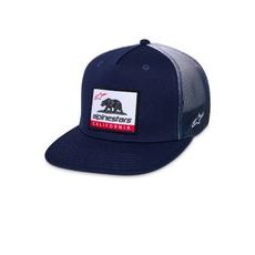 ŠILTOVKA CALI GRADIENT TRUCKER, ALPINESTARS (MODRÁ/BÍLÁ)
