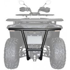 XRW REAR BUMPER ALU SX6 BLACK - SEGWAY SNARLER AT5 S / L