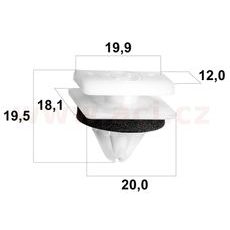PLASTOVÁ PŘÍCHYTKA (SADA 5 KS)