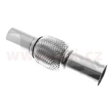 PRUŽNÝ ČLEN VÝFUKU PREMIUM, VNITŘ. PRŮMĚR 55 MM / DÉLKA PR. ČLENU 105 MM / CELKOVÁ DÉLKA 285 MM