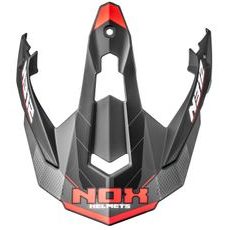 ŠILT PRE PRILBY N312 VAPOR, NOX (ČIERNA MATNÁ, ČERVENÁ)