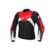BUNDA STELLA T-JAWS V4 WATERPROOF HONDA KOLEKCE, ALPINESTARS, DÁMSKA (ČERNÁ/ČERVENÁ/BÍLÁ) 2026
