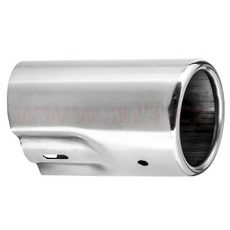 KONCOVKA VÝFUKU NEREZOVÁ OVÁLNÁ, VNITŘNÍ PRŮMĚR 48 MM, PRŮMĚR KONCOVKY 60X80 MM, DÉLKA 110 MM FENNO