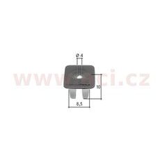 PLASTOVÁ PŘÍCHYTKA S VNITŘNÍM ZÁVITEM (SADA 10 KS)