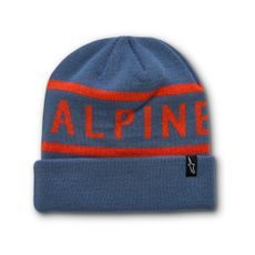 ČIAPKA WORDY CUFF BEANIE, ALPINESTARS (MODRÁ/ČERVENÁ)