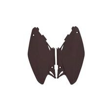 BOČNÉ ČÍSLOVÉ TABUĽKY HONDA, RTECH (ČIERNE)