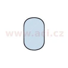 UNIVERZÁLNÍ OVÁLNÉ ZP. ZRCÁTKO 180X115 MM S UCHYCENÍM NA TYČ (D = 12 MM)