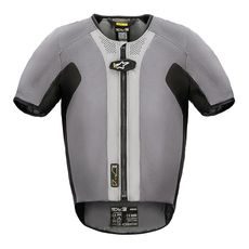 AIRBAGOVÁ VESTA TECH-AIR®5 SYSTEM, ALPINESTARS (ŠEDÁ/ČERNÁ) 2025