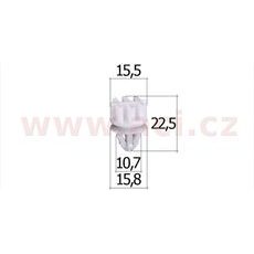 PLASTOVÁ PŘÍCHYTKA (SADA 5 KS)