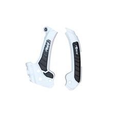 PROTEKTORY RÁMU HUSQVARNA, RTECH (SADA, BIELO-ČIERNE)