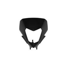 PREDNÉ MASKA SA SVETLOM SHERCO, RTECH (ČIERNA)