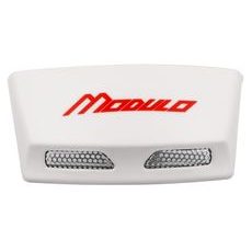 ZADNÉ KRYT VENTILÁCIA PRE PRILBY MODULO 2.0, CASSIDA (BIELA LESKLÁ, VR. ČERVENÉHO LOGA)