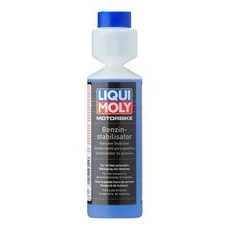 LIQUI MOLY MOTORBIKE BENZIN STABILISATOR, STABILIZÁTOR BENZÍNU PRO POSEZÓNNÍ ODSTÁVKU MOTORBIKE 250 ML