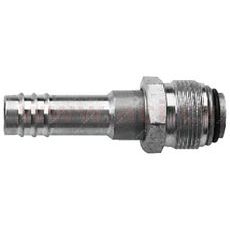 FITINKA HLINÍKOVÁ NAMAČKÁVACÍ O-KRÚŽK SAMEC 180° PRE HADICE G12 (16 MM) ZÁVIT UNS 1"1/16