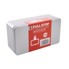 BRZDOVÉ DESTIČKY PRO SYSTÉMY SHIMANO/TEKTRO, FULL STOP (SEMI-METALICKÁ SMĚS) OBCH. BAL. 30 PÁRŮ