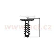 PLASTOVÁ PŘÍCHYTKA (SADA 10 KS)