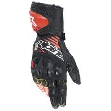 RUKAVICE GP TECH 2, ALPINESTARS (ČERNÁ/BÍLÁ/ČERVENÁ FLUO)