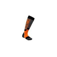 ponožky MX PLUS-2, ALPINESTARS, detské (šedá/oranžová fluo) 2023