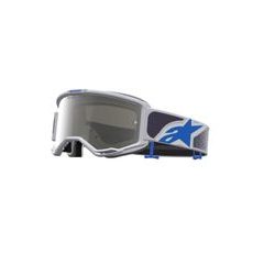 OKULIARE VISION 5 DRAG, ALPINESTARS (SVETLE FIALOVÁ/MODRÁ, ZRKADLOVÉ STRIEBORNÉ PLEXI) 2027
