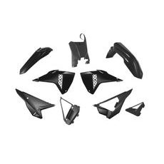 KOMPLETNÉ SADA PLASTOV REVOLUTION 5 DIELOV HONDA, RTECH (ČIERNA)