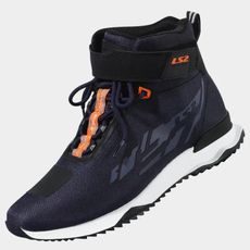 LS2 ACRUX MAN BOOTS DARK BLUE H-V ORANGE